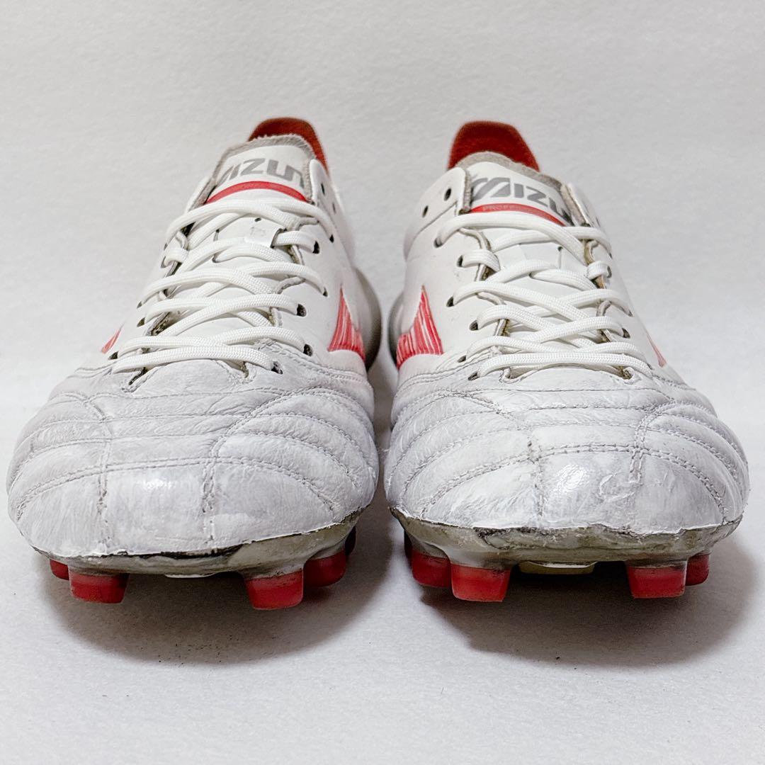 モレリアネオ 4 エリート ホワイト　25.5cm　白　レッド　限定