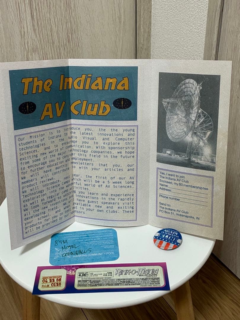 レア品　ストレンジャーシングス　レプリカアイテム