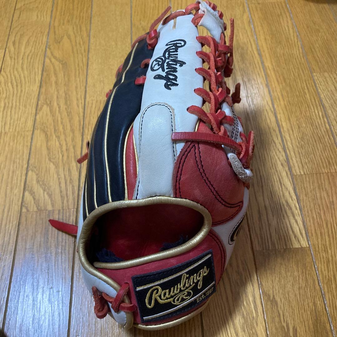 Rawlings 軟式グローブ GR8FHG7 レッド