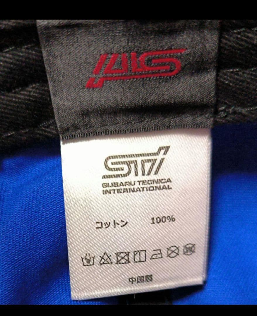 新品未使用　STI 直筆サイン入りキャップ SUBARU　山内英輝