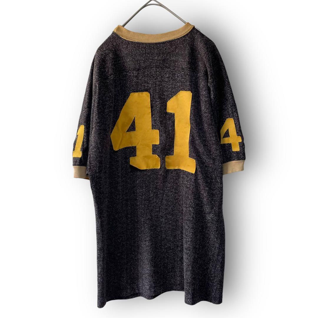激レア スペシャル ごま塩 フットボール フットボールシャツ 50s