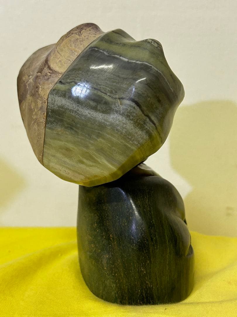 Paul Kgaile 彫刻　アフリカンアート　女