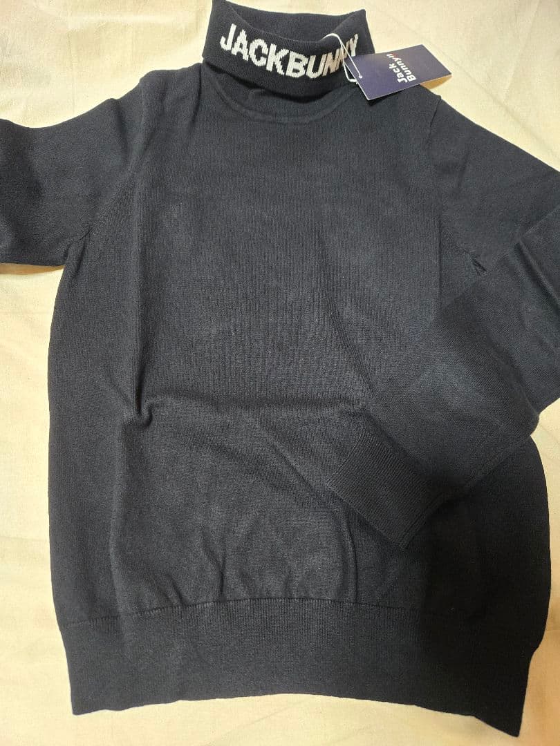 ブラック　ジャックバニー　レディース　ゴルフウェア　長袖　S サイズ0　セーター