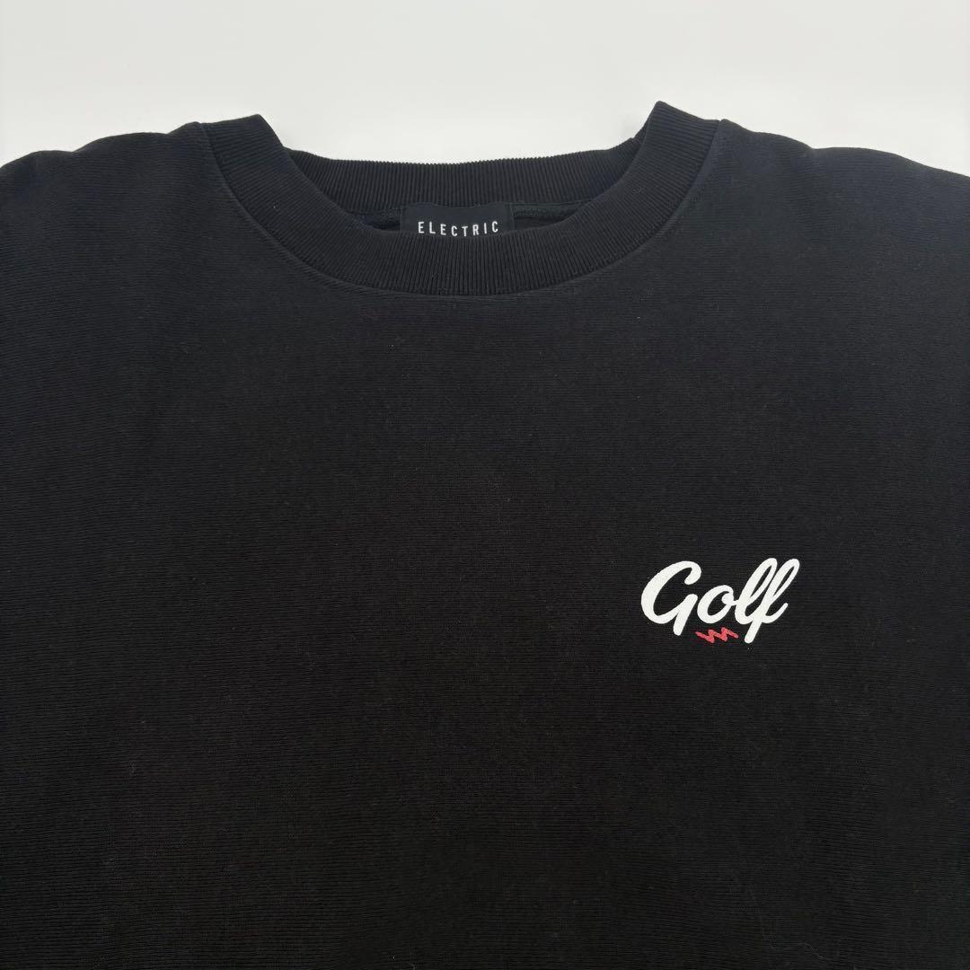 美品　ELECTRIC Clubhaus ゴルフトレーナー 黒XL 754