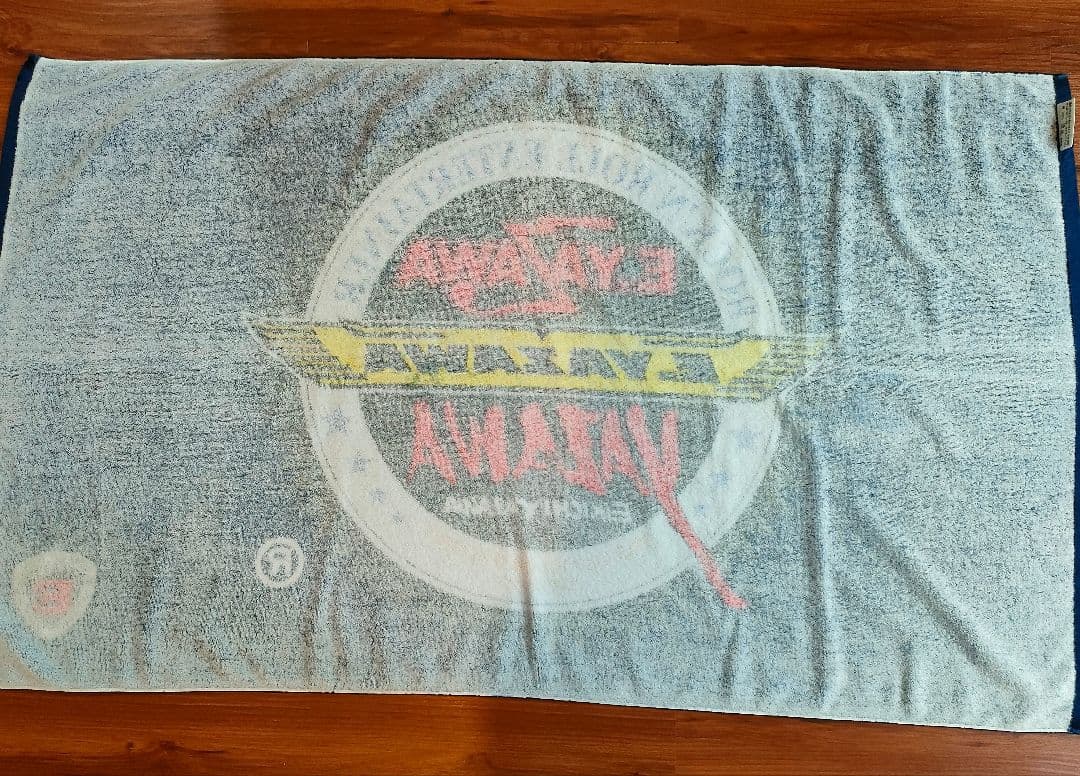 【新品未使用】矢沢永吉 スペシャルビーチタオルSBT '90エンブレムスリーロゴ