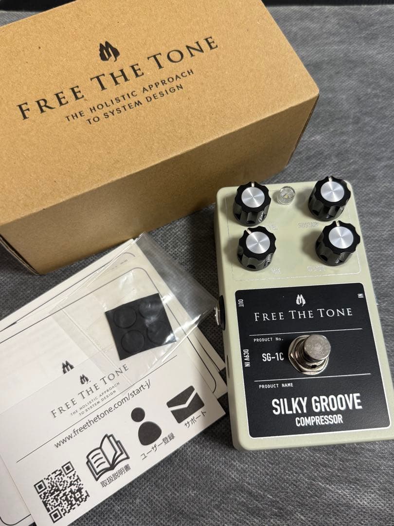 【週末値下げ】FREE THE TONE SILKY GROOVE SG-1C