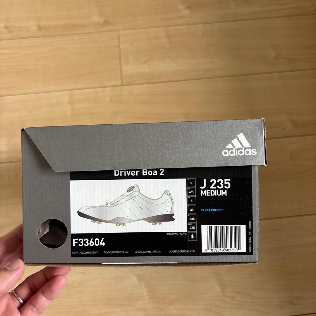 adidas D Boa 2 J 235 シルバー