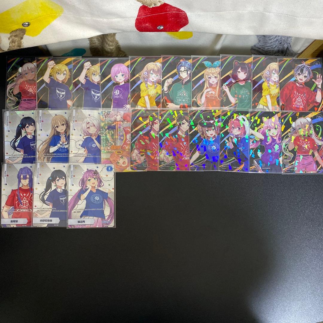 【A384】にじさんじフェスなど　カード，シール　1180枚　大量まとめ売り