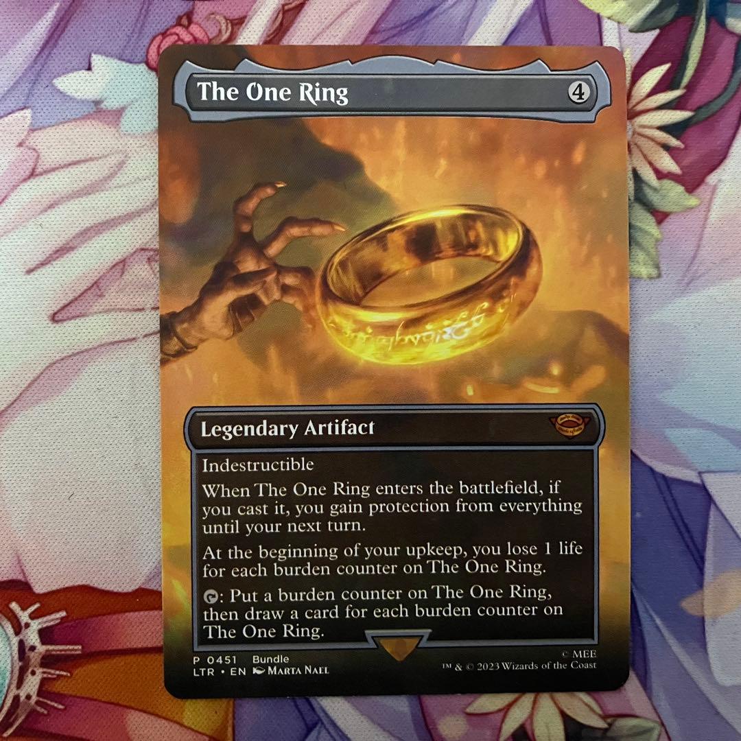 MTG　一つの指輪　英語　4枚セット　ボーダーレス版