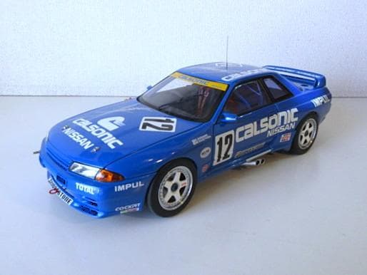 特価 AUTOart 1/18 日産 スカイライン GT-R 星野一義サイン入り