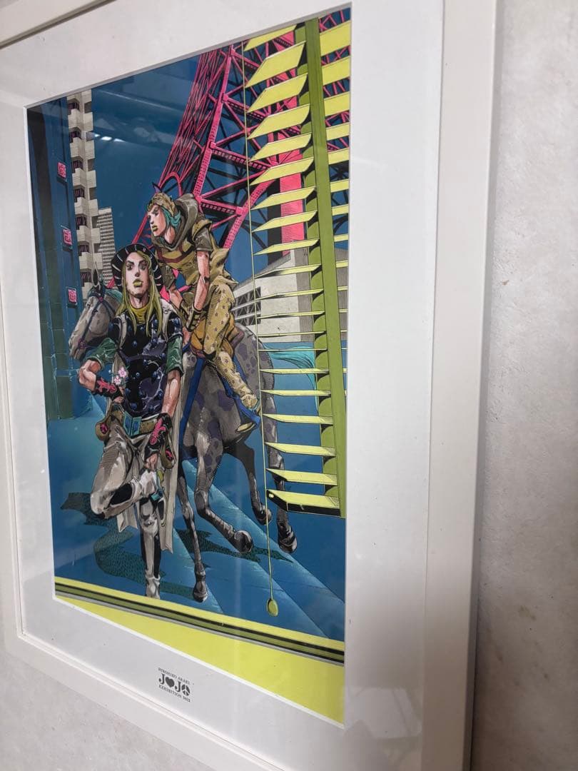 ジョジョの奇妙な冒険 ７部SBR 複製原画　ジョジョ展2012