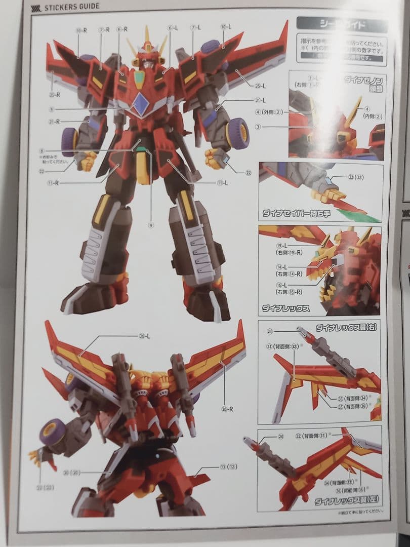 MODEROID ダイナゼノン ／ グリッドマン&ビッグゴルドバーン　2ヶセット