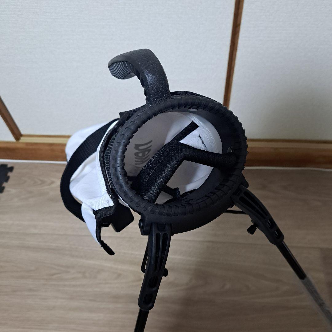 【美品・新品】new balance キャディバッグ ホワイト