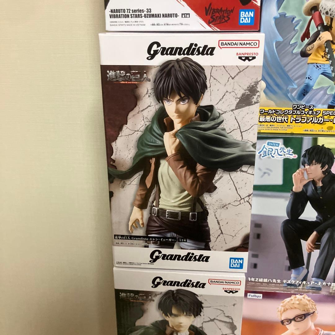 ナルト　進撃の巨人　ヒロアカ　ワンピース　鬼滅の刃　ドラゴンボール　フィギュア