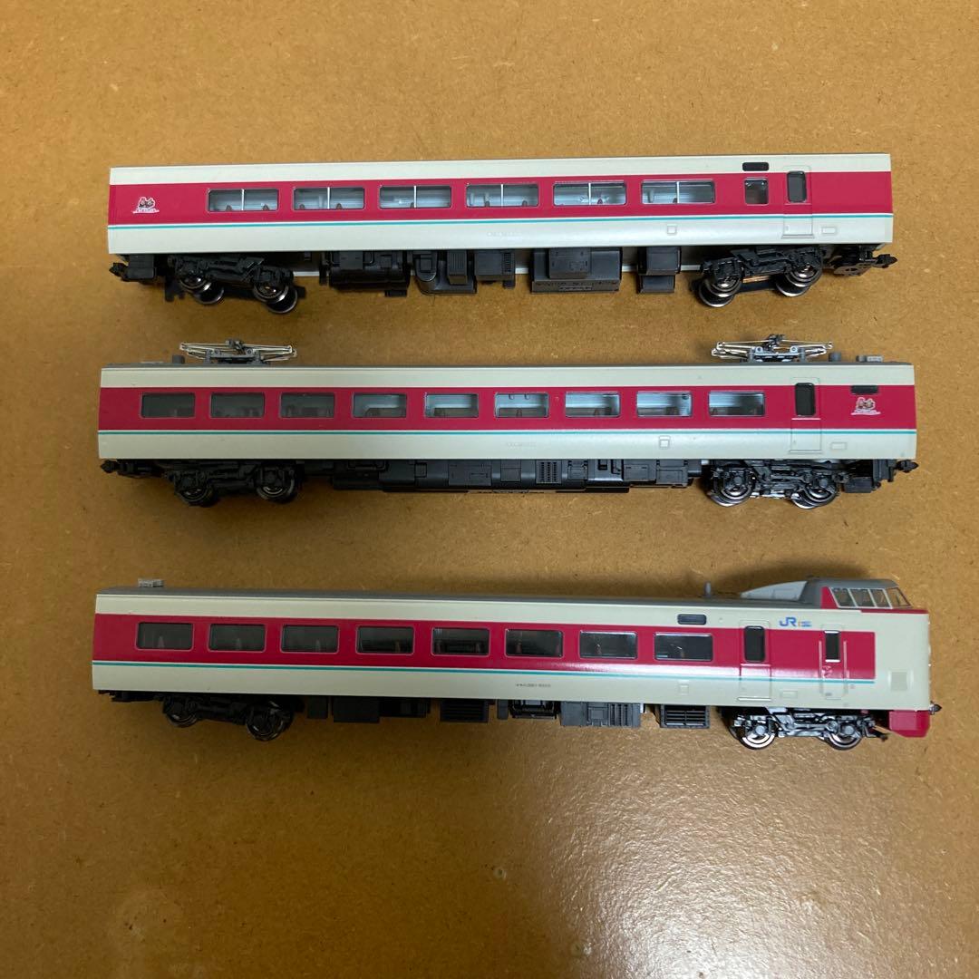 【セットバラし】KATO 381系ゆったりやくも(サハ・モハ・クモハ)