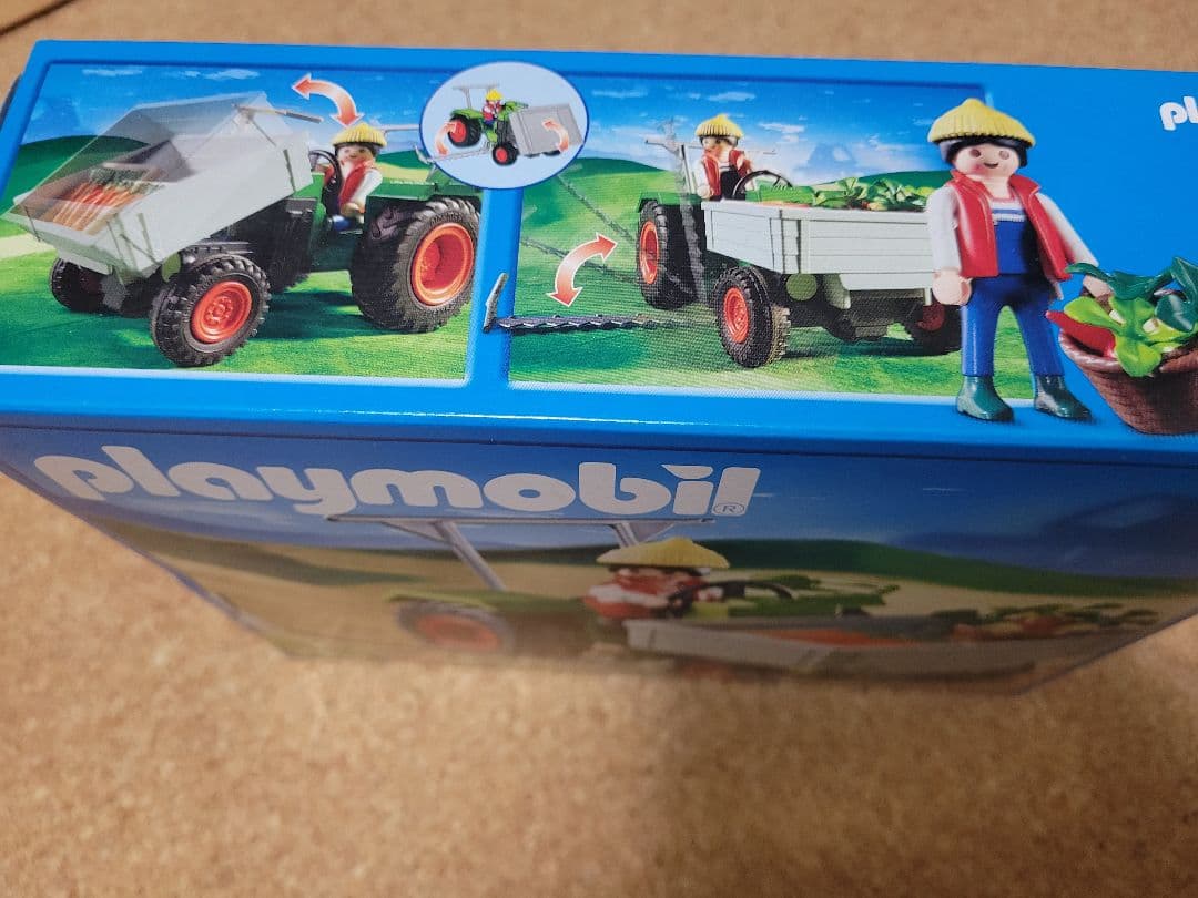 プレイモービル のりもの 農家のトラクター 4497