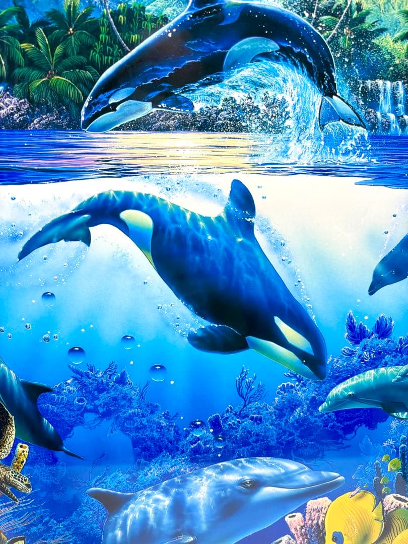 #クリスチャン・リース・ラッセン 『レインボーシー』20/200直筆サイン入り