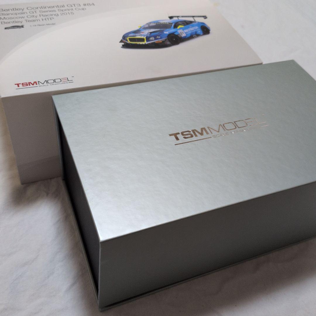TSM 1/18 ベントレー コンチネンタル GT3 #84 モスクワ 2015