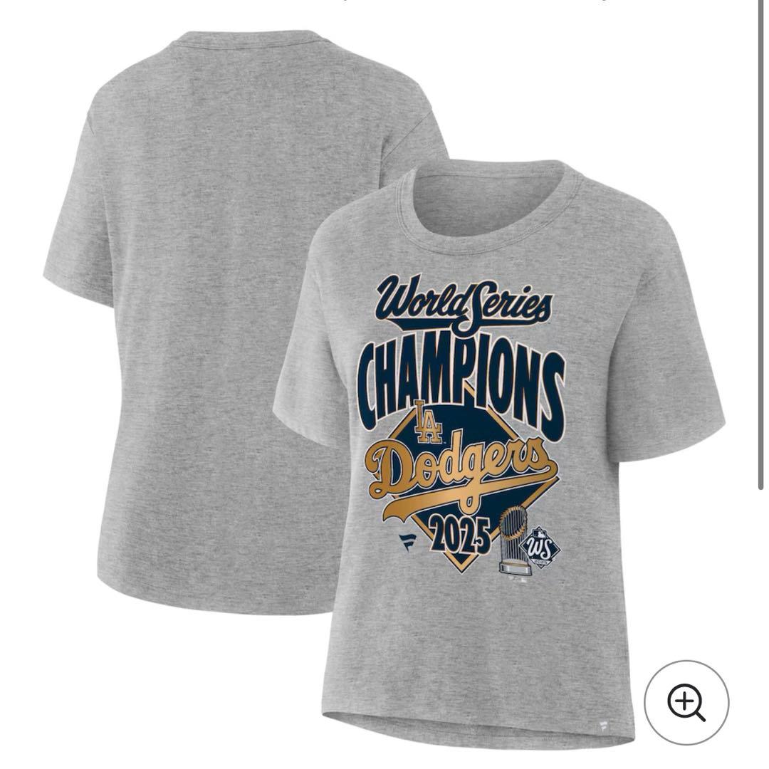 ロサンゼルス・ドジャース 2025年ワールドシリーズTシャツ　レディース