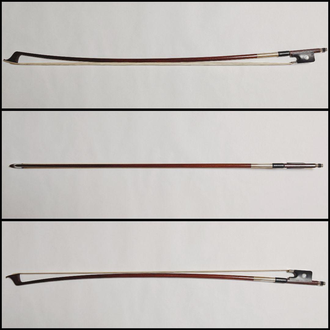 Steffen Kuhnla【チェロ弓】No.1023 送料込 丸弓