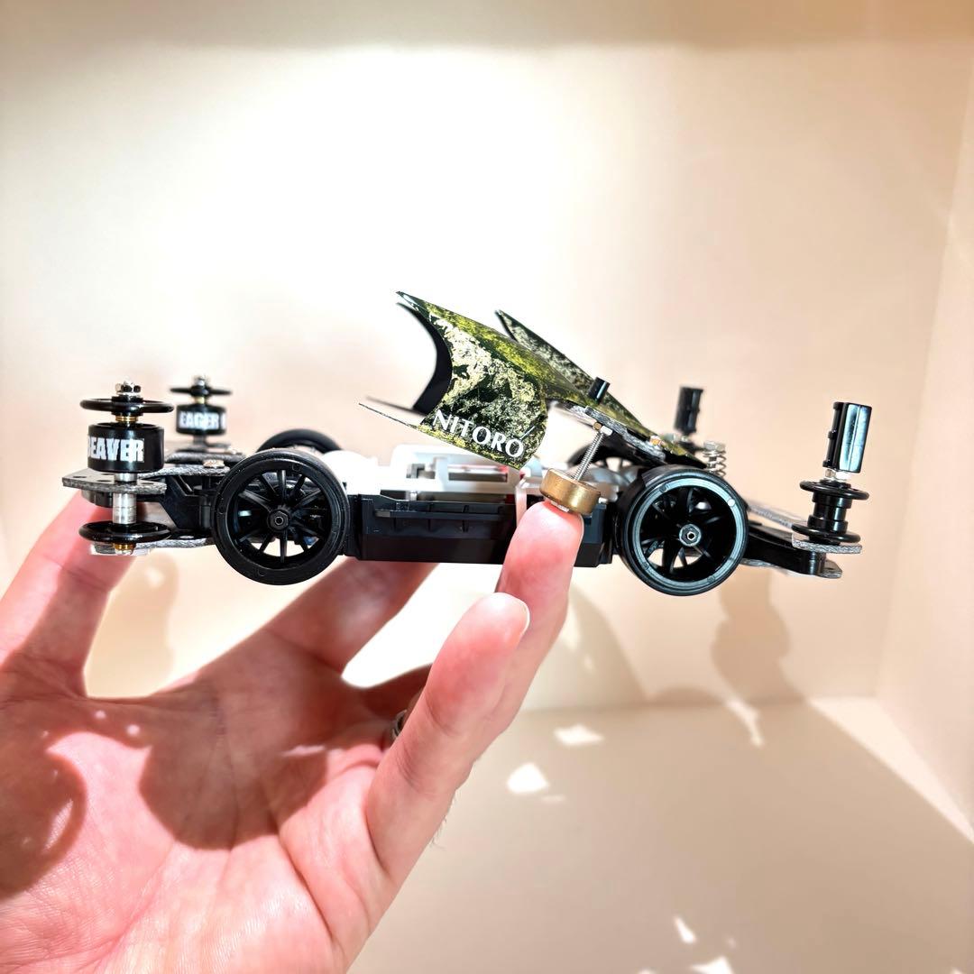 ミニ四駆完成品　アバンテMk.II MSフレキ加工済　ポリカボディ　塗装済