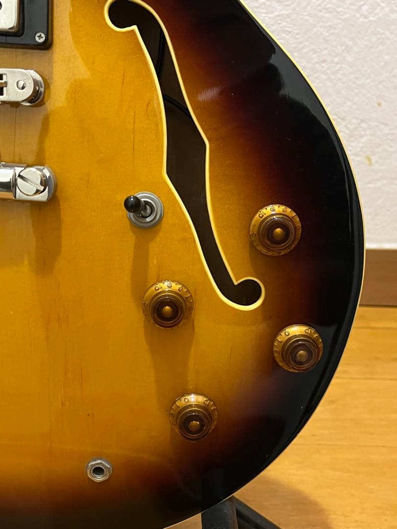 BURNY セミアコ　RSA55 サンバースト