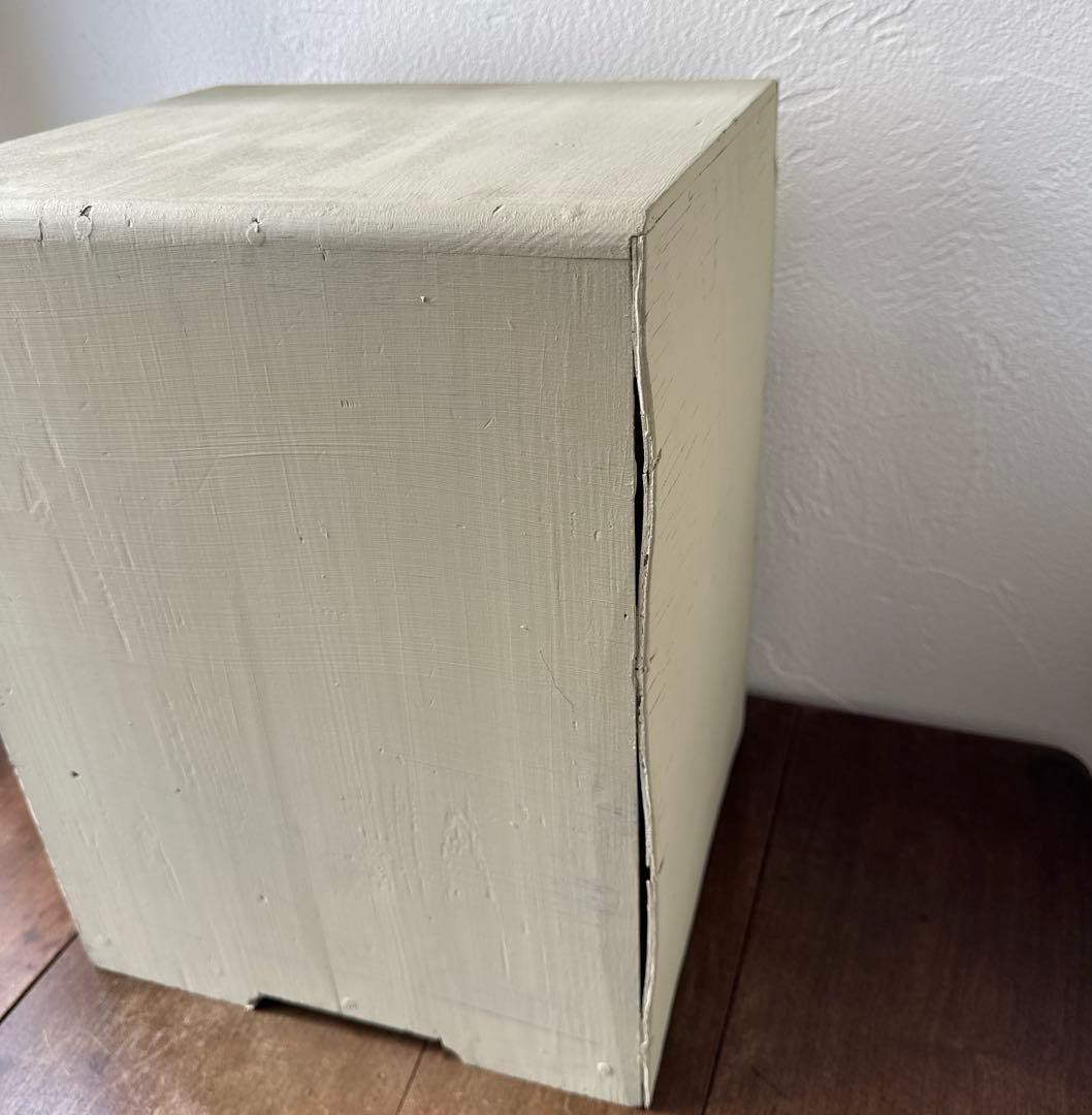 古道具　5杯の小引き出し　昭和レトロ　木製ドロワー　アンティーク