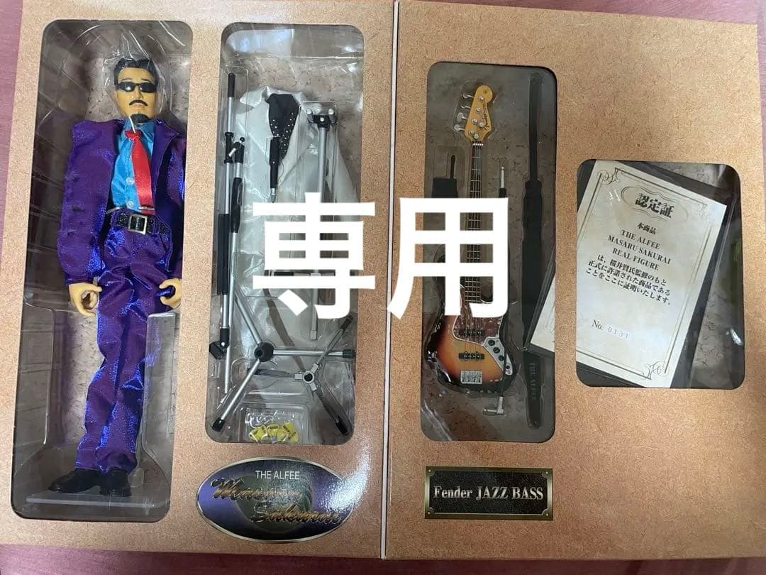 【レア】THE ALFEE アルフィー　桜井賢　リアルフィギュア