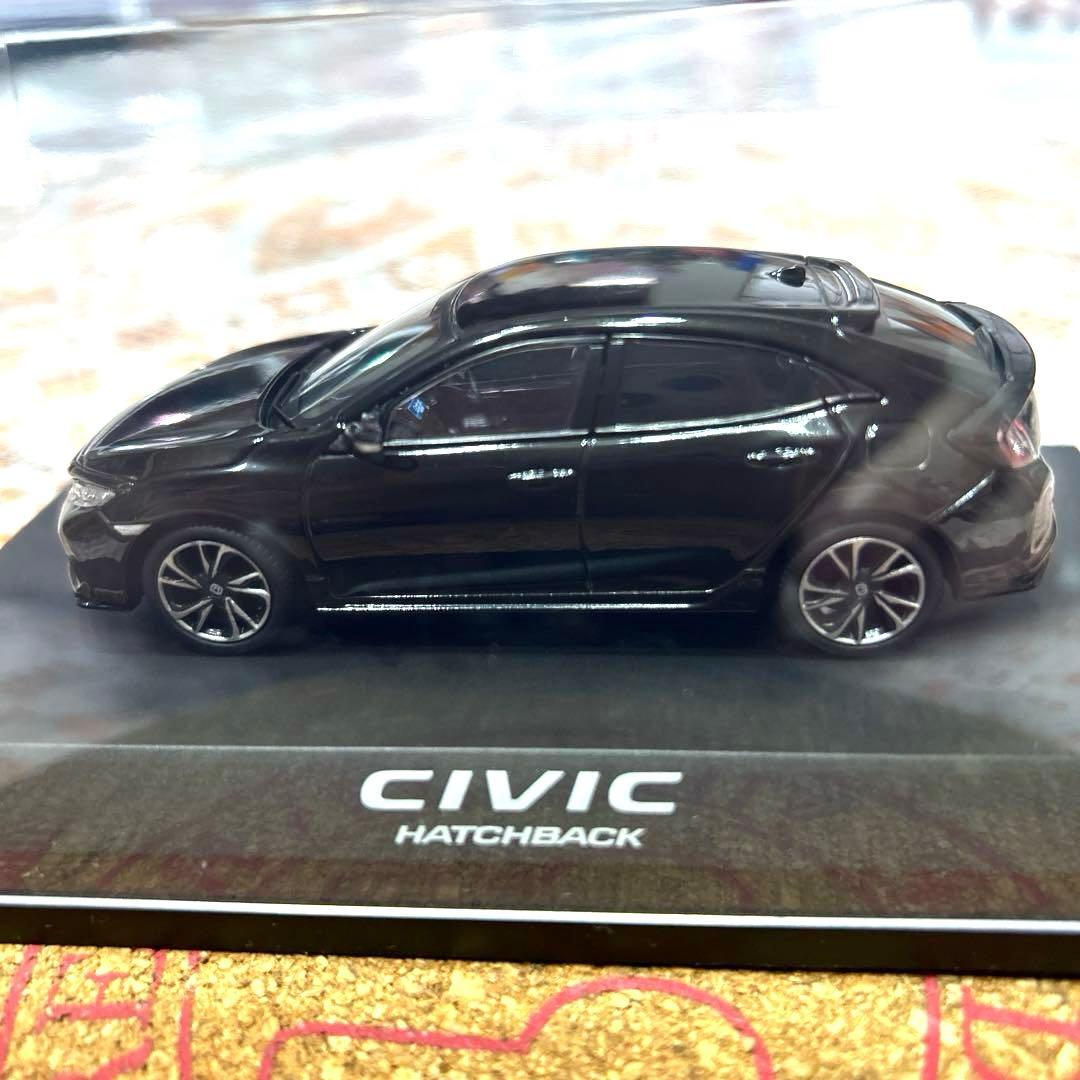 CIVIC HATCHBACK 黒 ミニカー