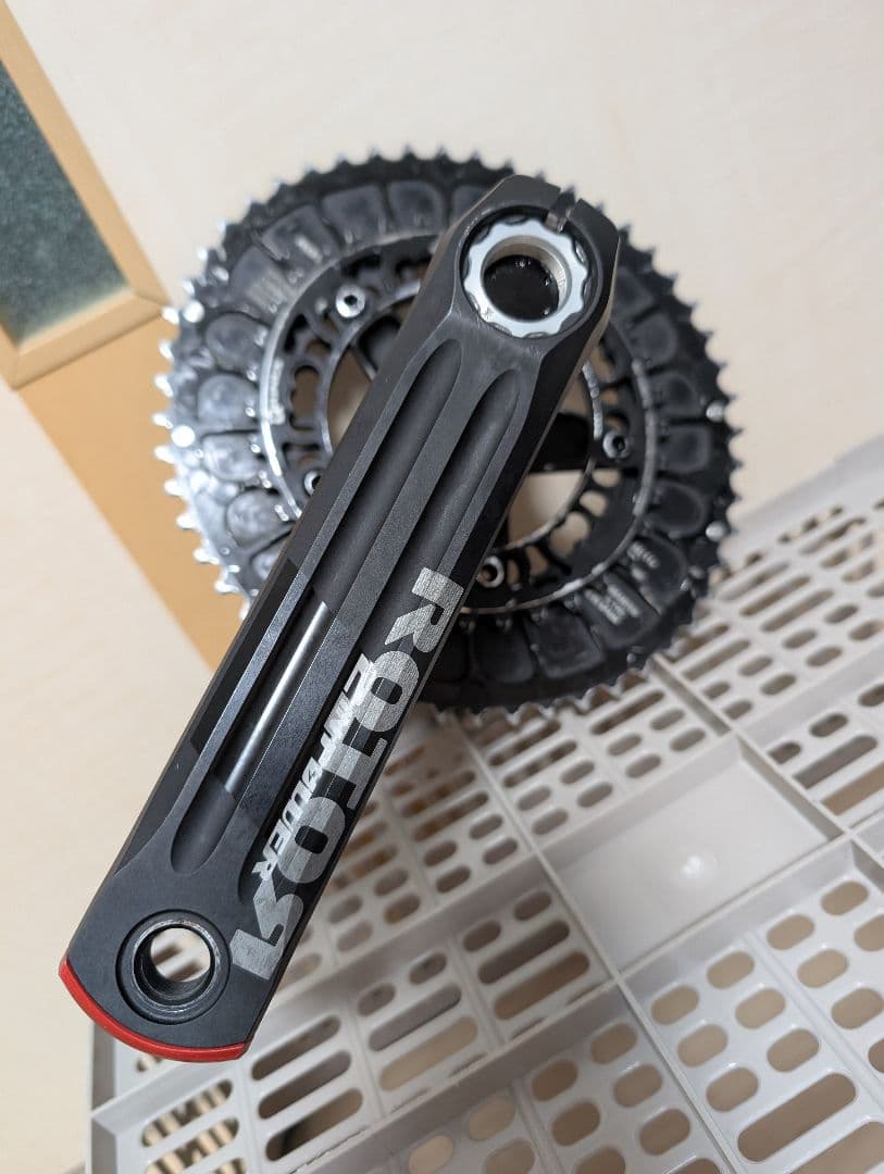 Rotor 2INPOWER パワーメーター クランクセット 楕円リング