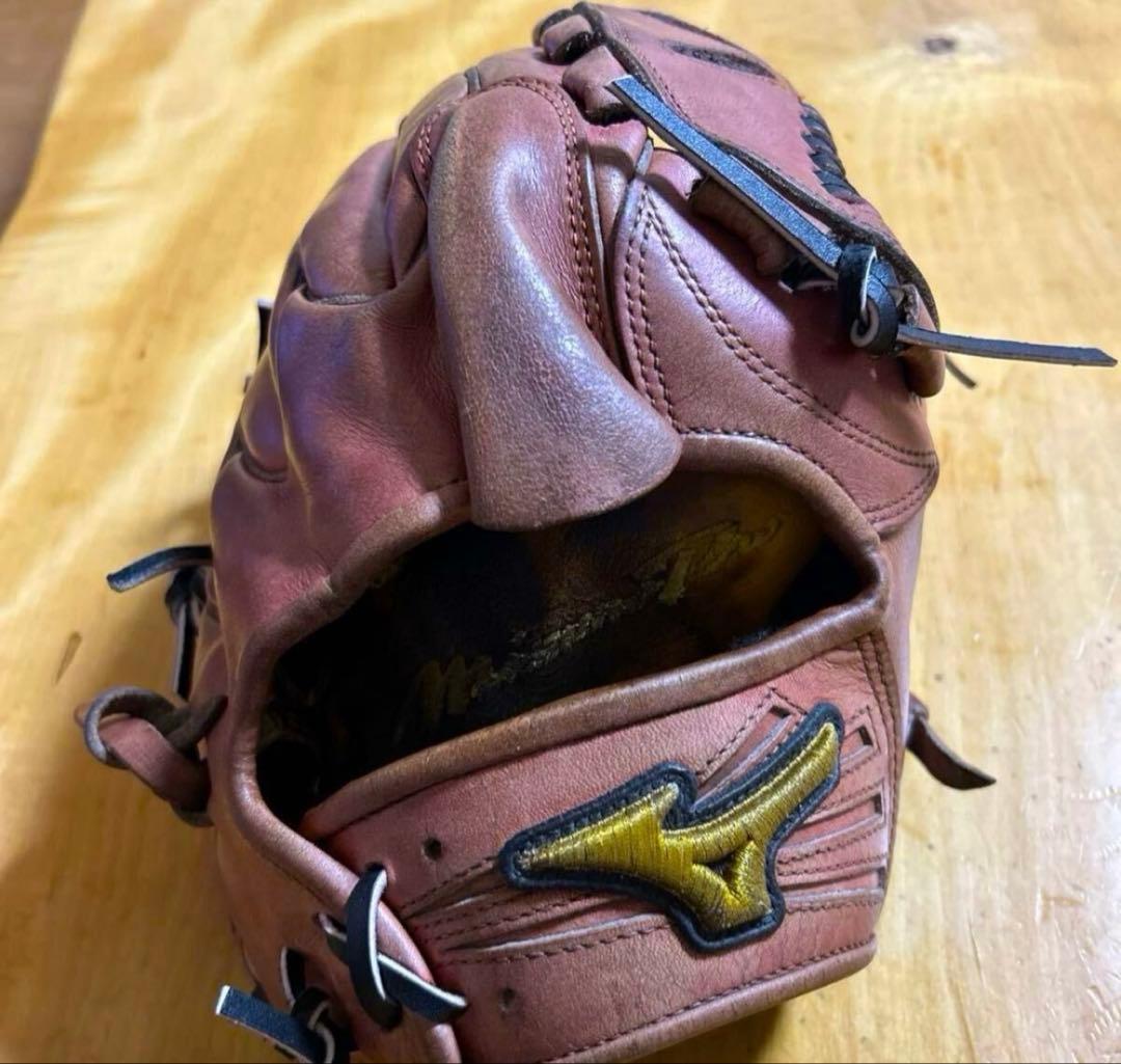 Mizuno ブラウン 硬式グローブ 右投げ用