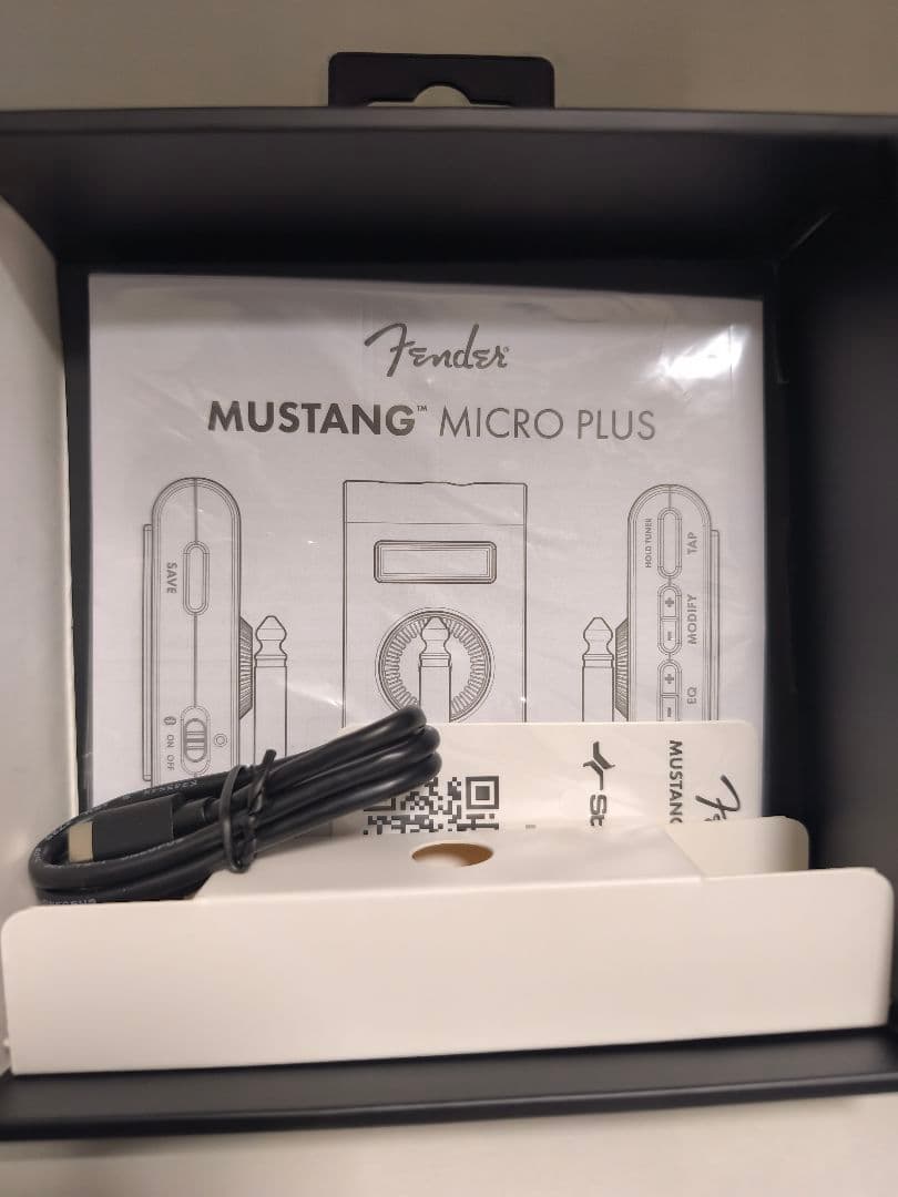 Fender Mustang Micro Plus ギターヘッドフォンアンプ