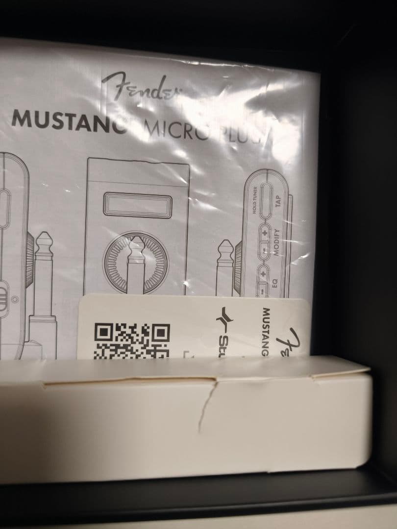 Fender Mustang Micro Plus ギターヘッドフォンアンプ