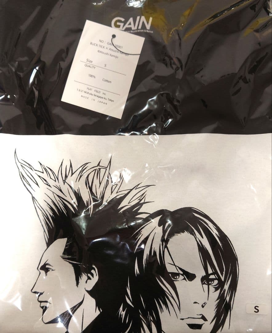 新品未開封 BUCK-TICK x 上條淳士 / BLACK Sサイズ