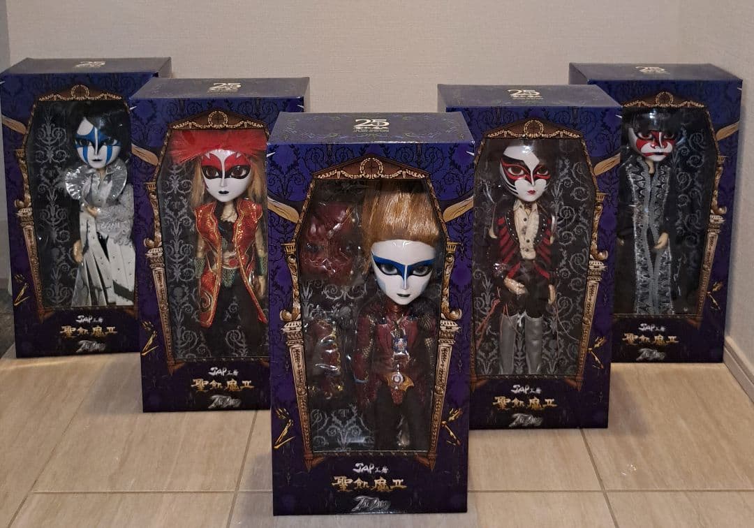 [美品・未開封]　25周年記念　聖飢魔Ⅱドール　聖飢魔Ⅱ公認JAP工房