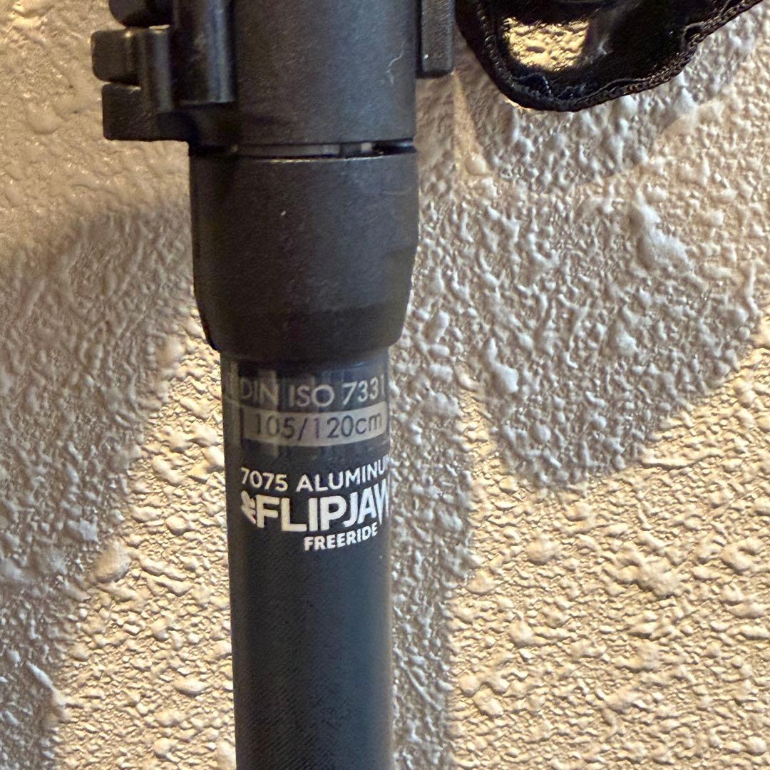 【新品】K2 FLIPJAW スキー ストック 105-120cm