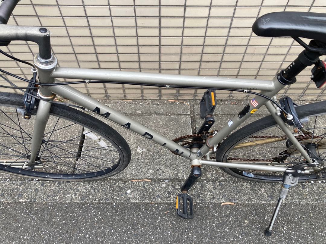 マリン ノバト MARIN NOVATO 前2×後8速 クロモリ フラットバー