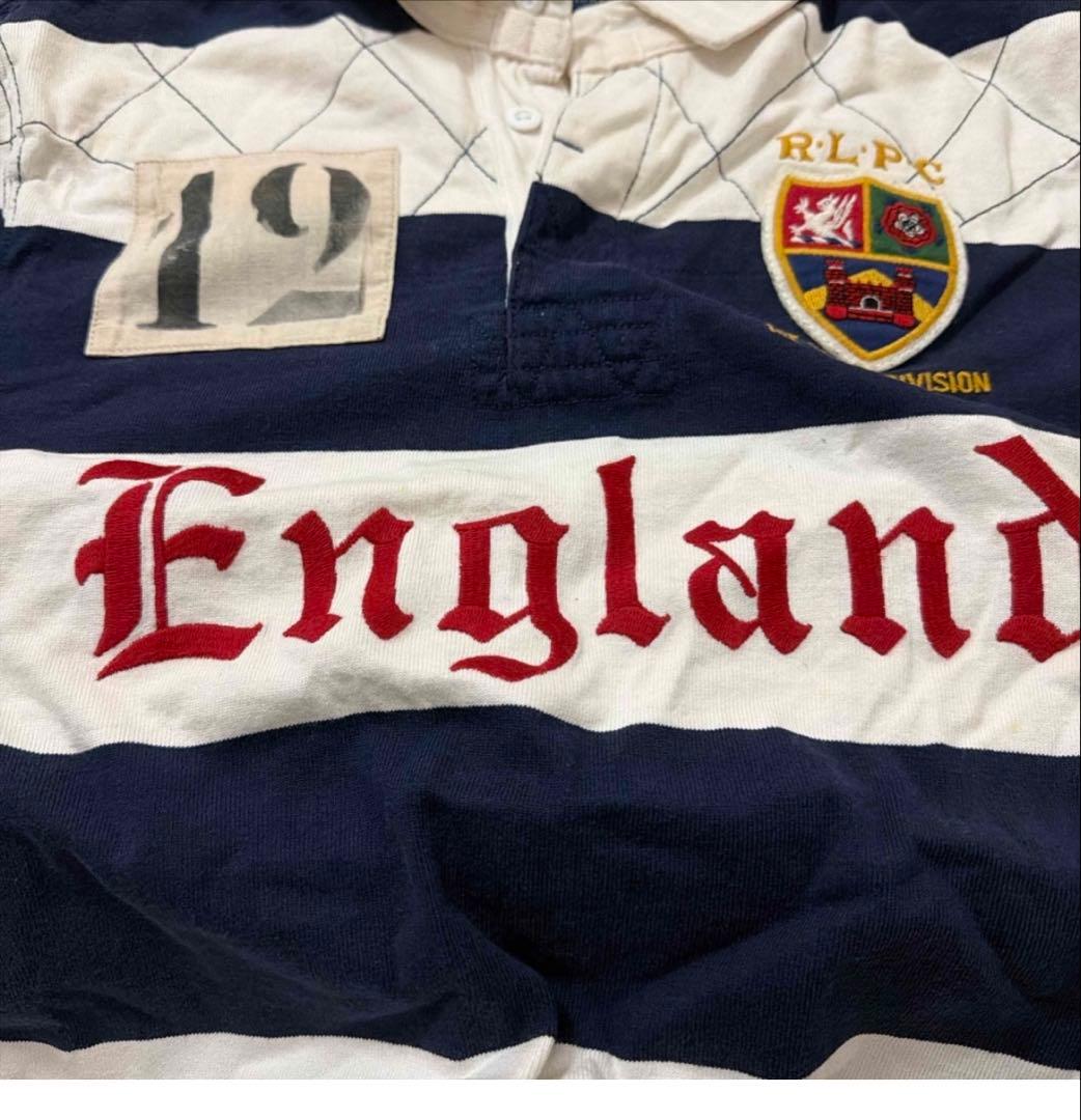 Polo Ralph Lauren ラガーシャツ ネイビーとホワイト