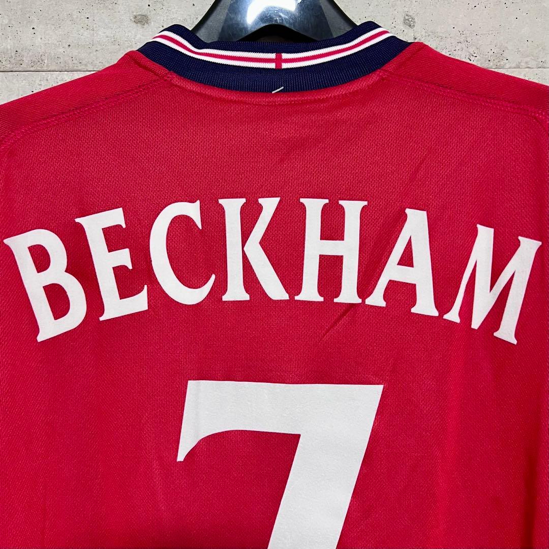 【新品/タグ付き】2002日韓W杯 イングランド代表 ♯7 ベッカム【Lサイズ】