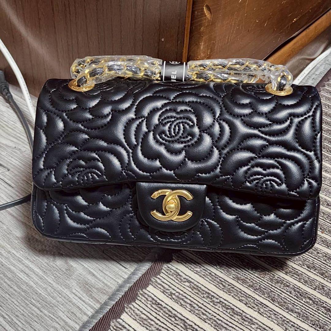 チョコチョコ　シャネル　ショルダーバッグ　花柄　チェーン　ノベルティ