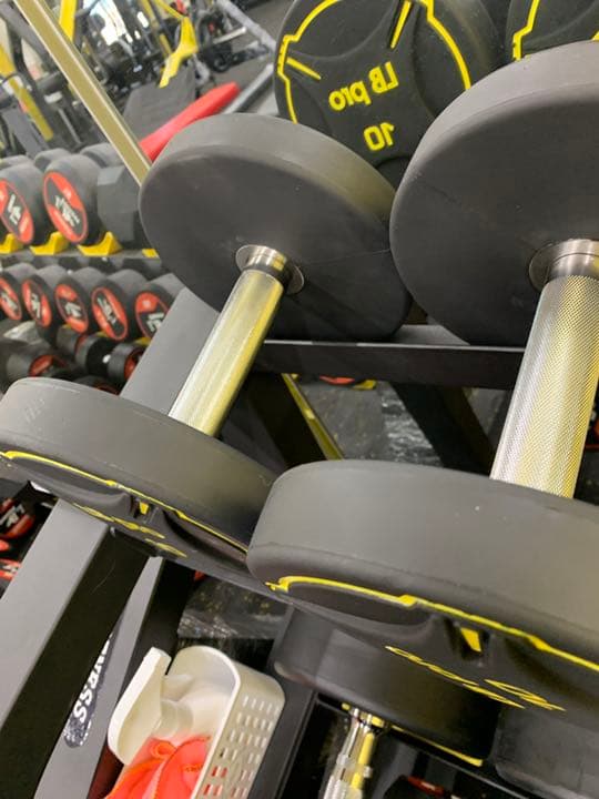 TPUダンベル　27.5kg2個