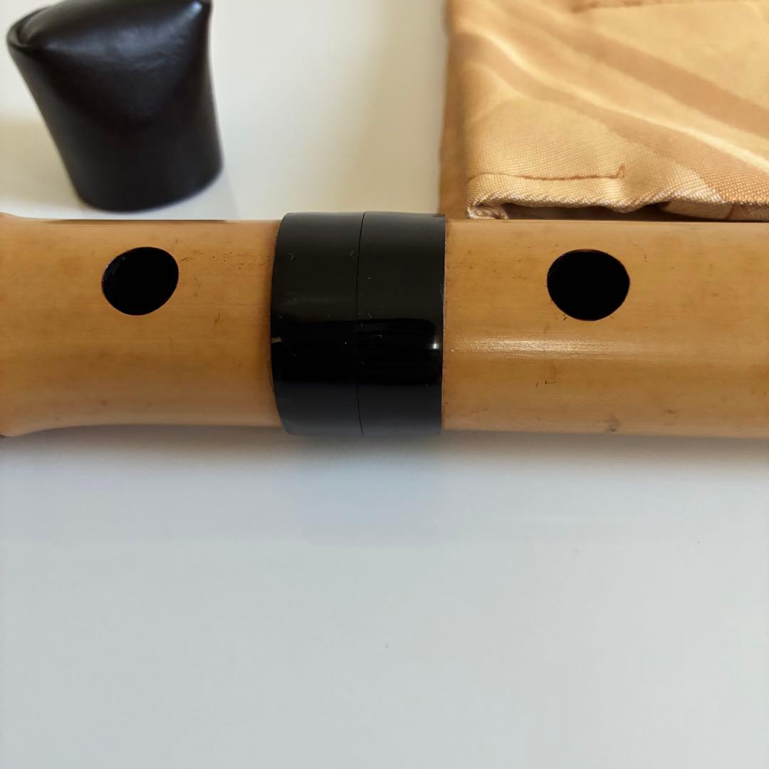 尺八　２代目河野玉水　都山流２尺１寸正寸管(伝統調律)