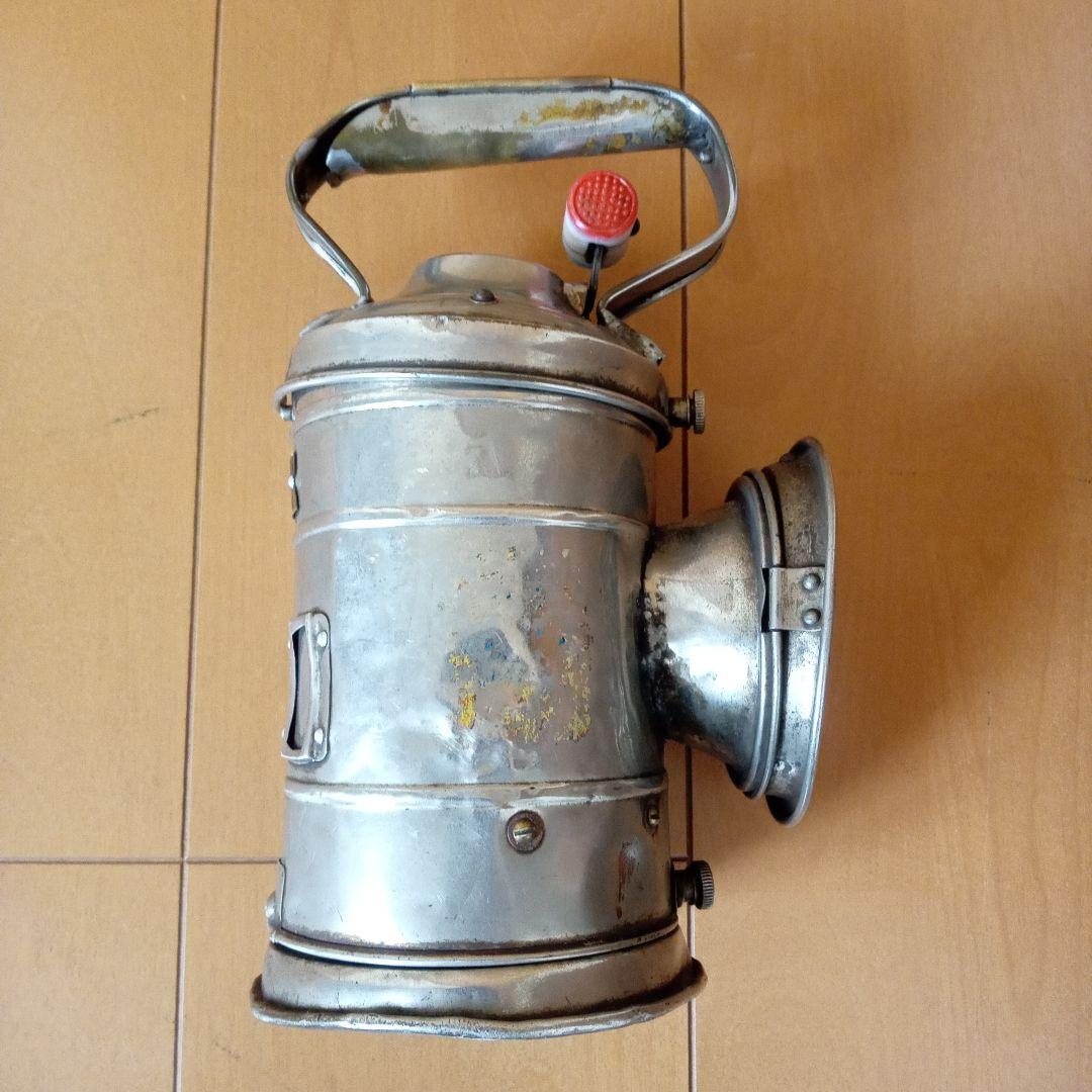 鉄道　国鉄　　白光式合図灯　点灯確認済