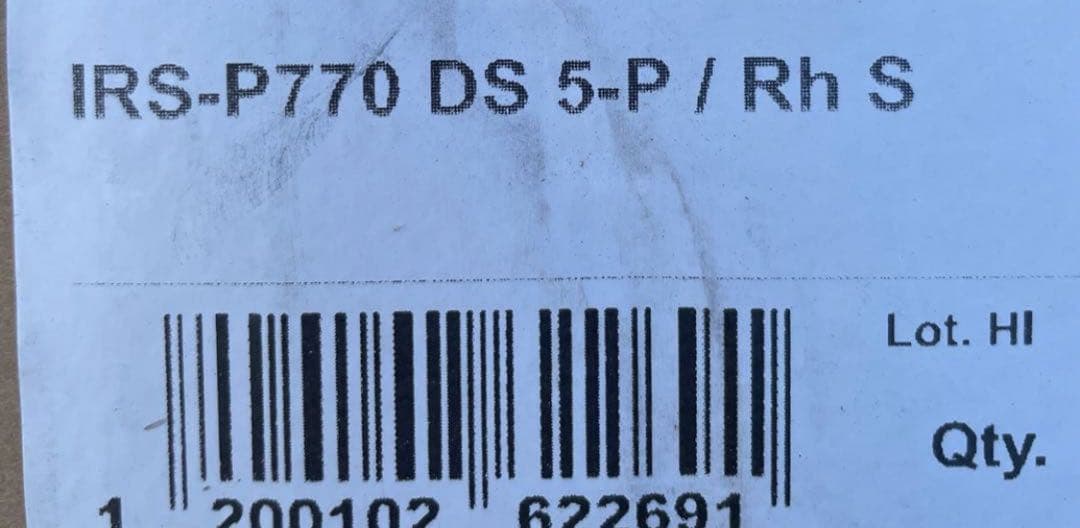 限定品　P770 ('25) Designer Series アイアン