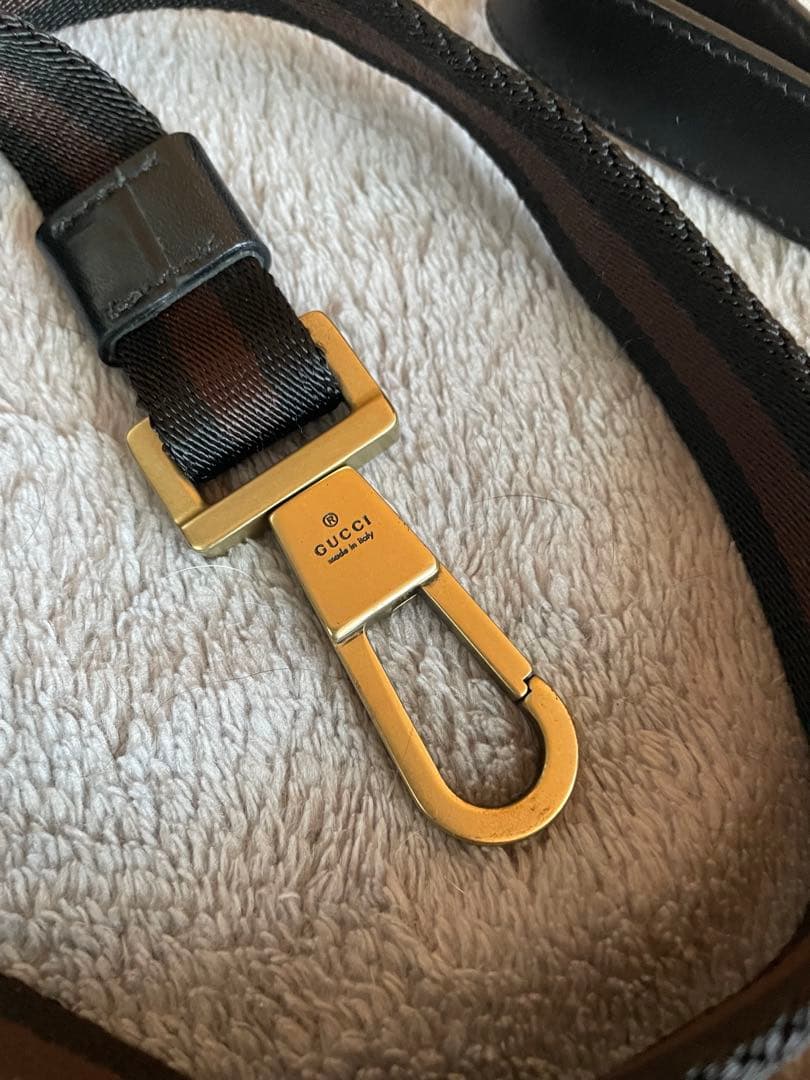 ⭐️新品・未使用⭐️GUCCI DOG 首輪& リード (ブラウン 調整可能)