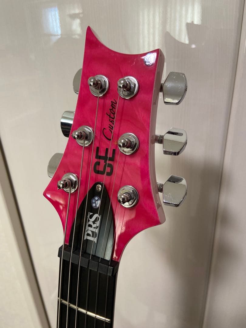 美品　PRS SE Custom 24 （改）エレキギター ボニーピンク
