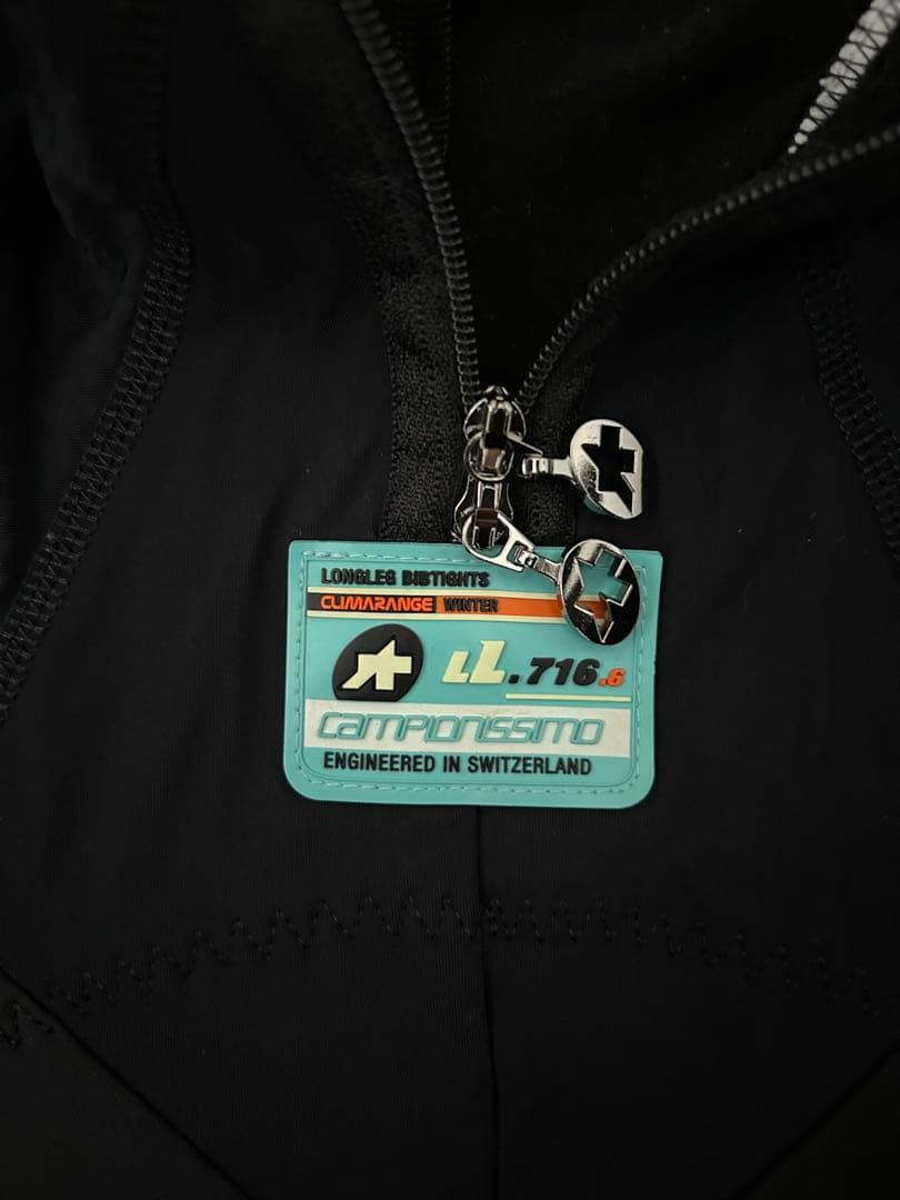 ASSOS 冬用サイクルビブタイツ