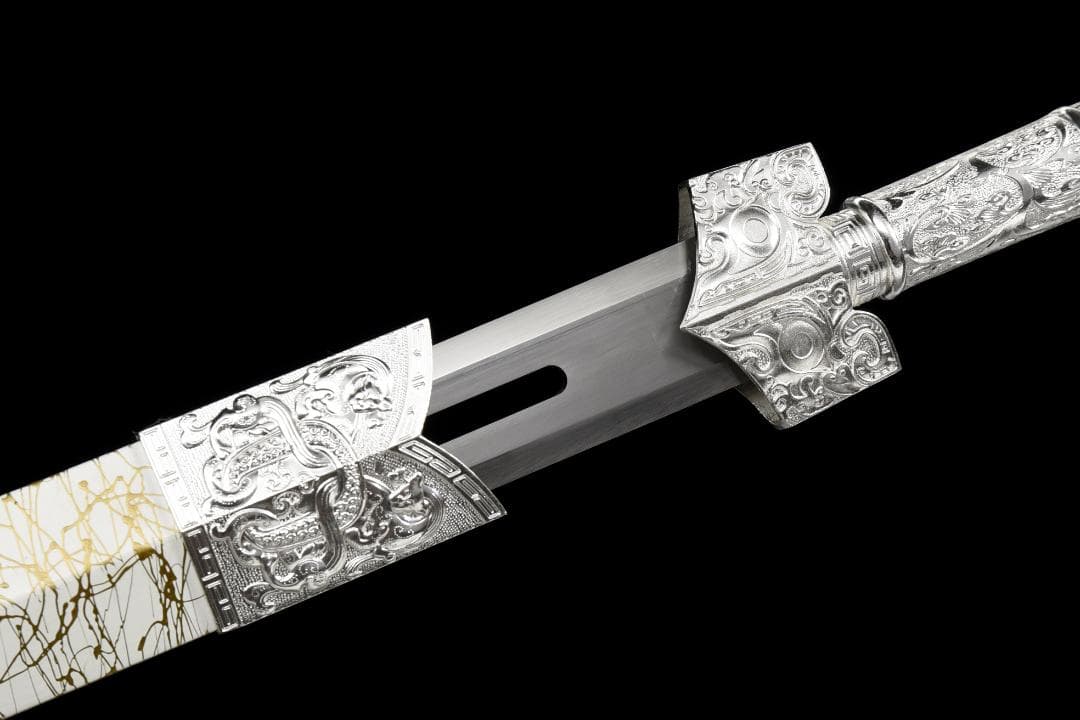 刃長77cm 漢剣・模造刀・模擬刀 練習 中華武術 武具【品名】：『氷鸞剣二代』