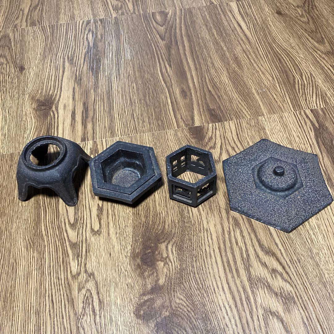 鉄製　置き灯篭　アンティーク