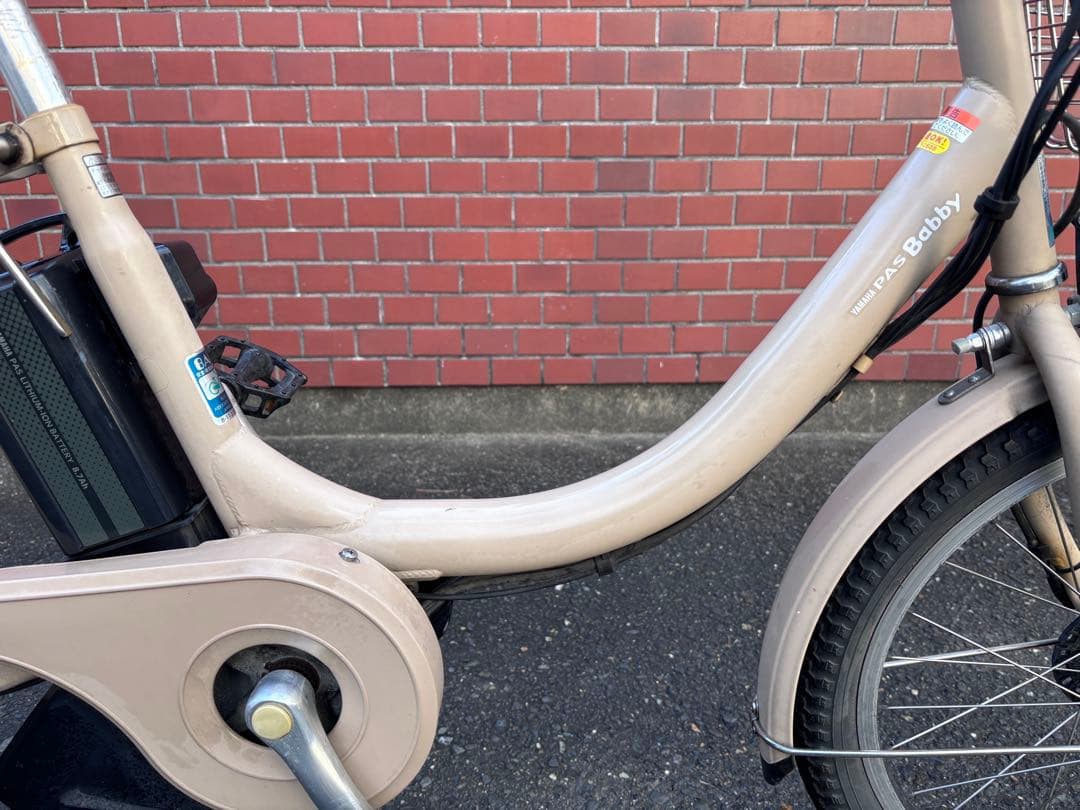 YAMAHA pas babby 電動アシスト自転車 ベージュ（カーキー）